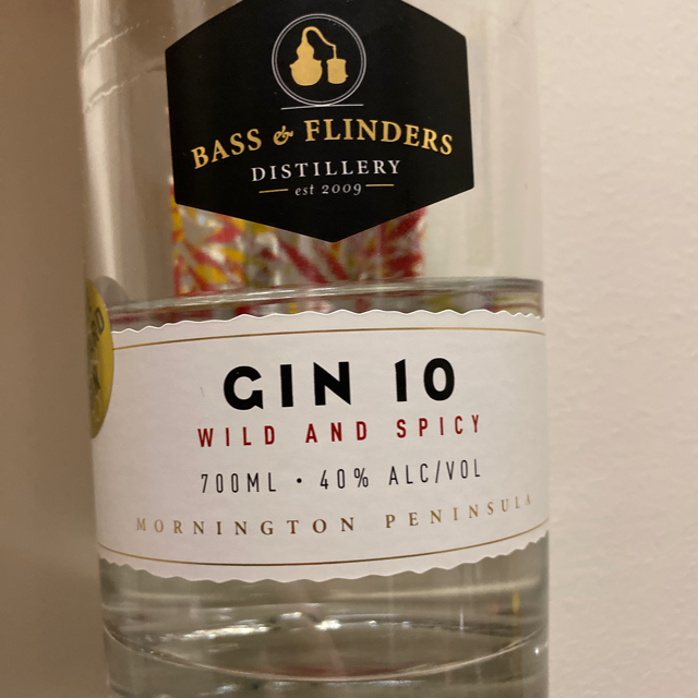 Bass & Flinders Gin 10