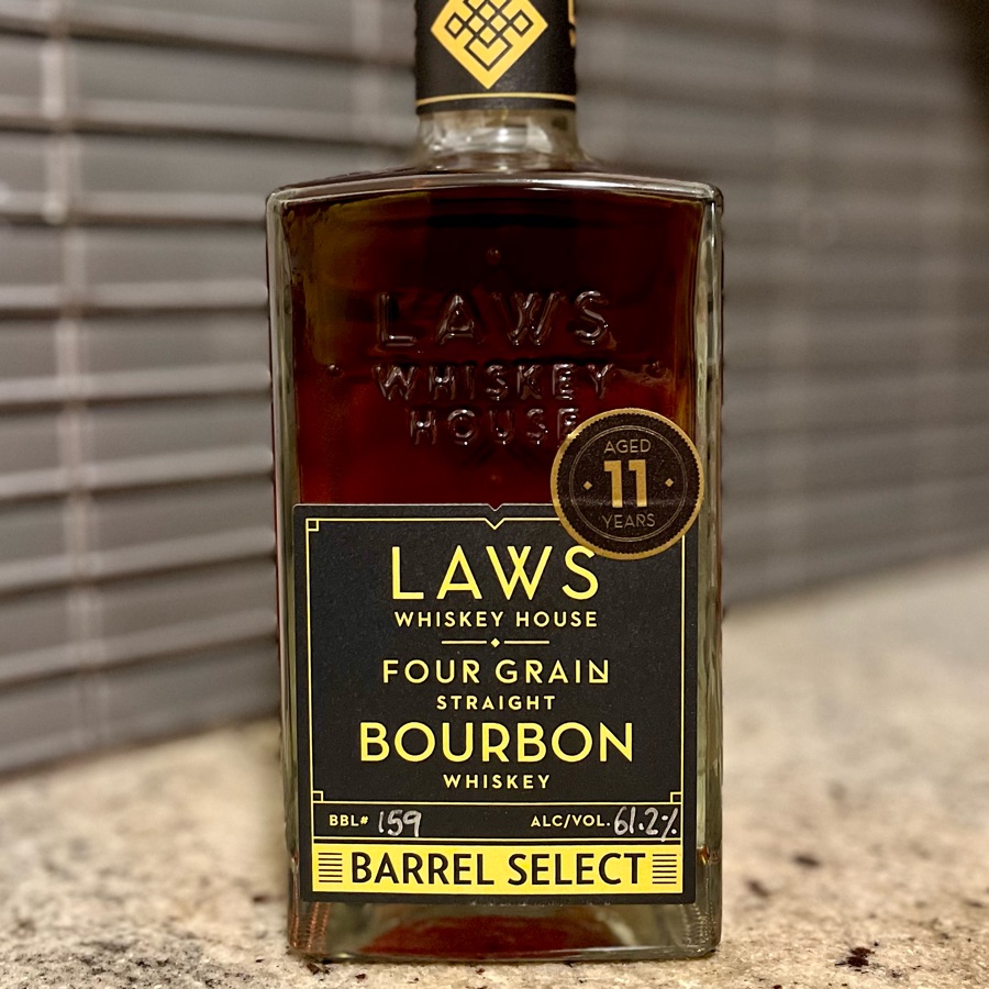 Laws Four Grain Straight Bourbon Barrel Select (Argonaut 11 year)