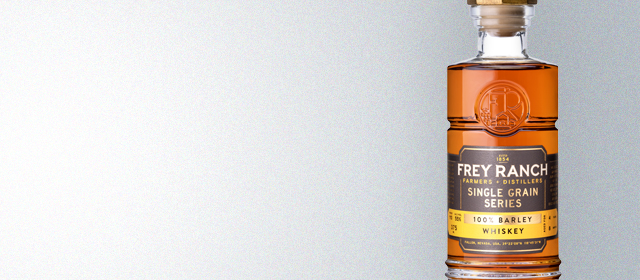 Frey Ranch Single Grain Series: 100% Barley Whiskey