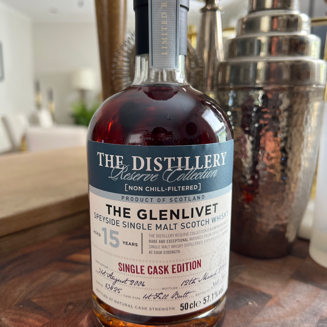 Glenlivet 2004 15 Year The Distillery Reserve Collection (Cask #63825)