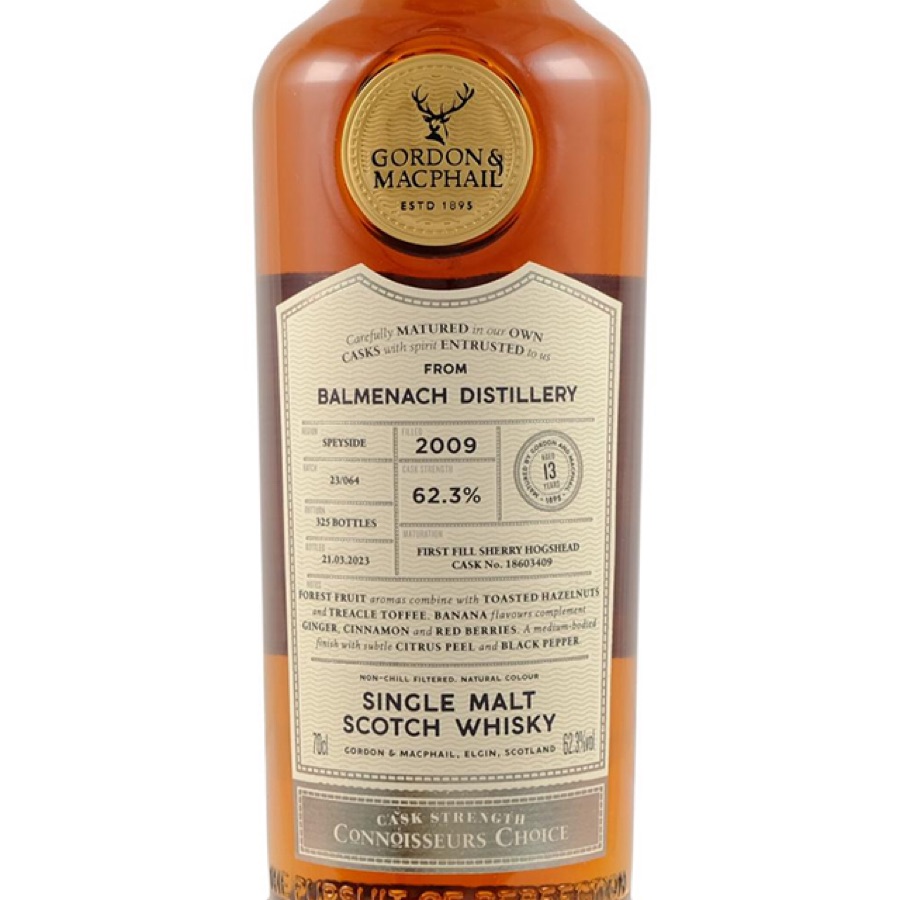 Balmenach 13 year 2009/2023 Connoisseurs Choice (Gordon & MacPhail)