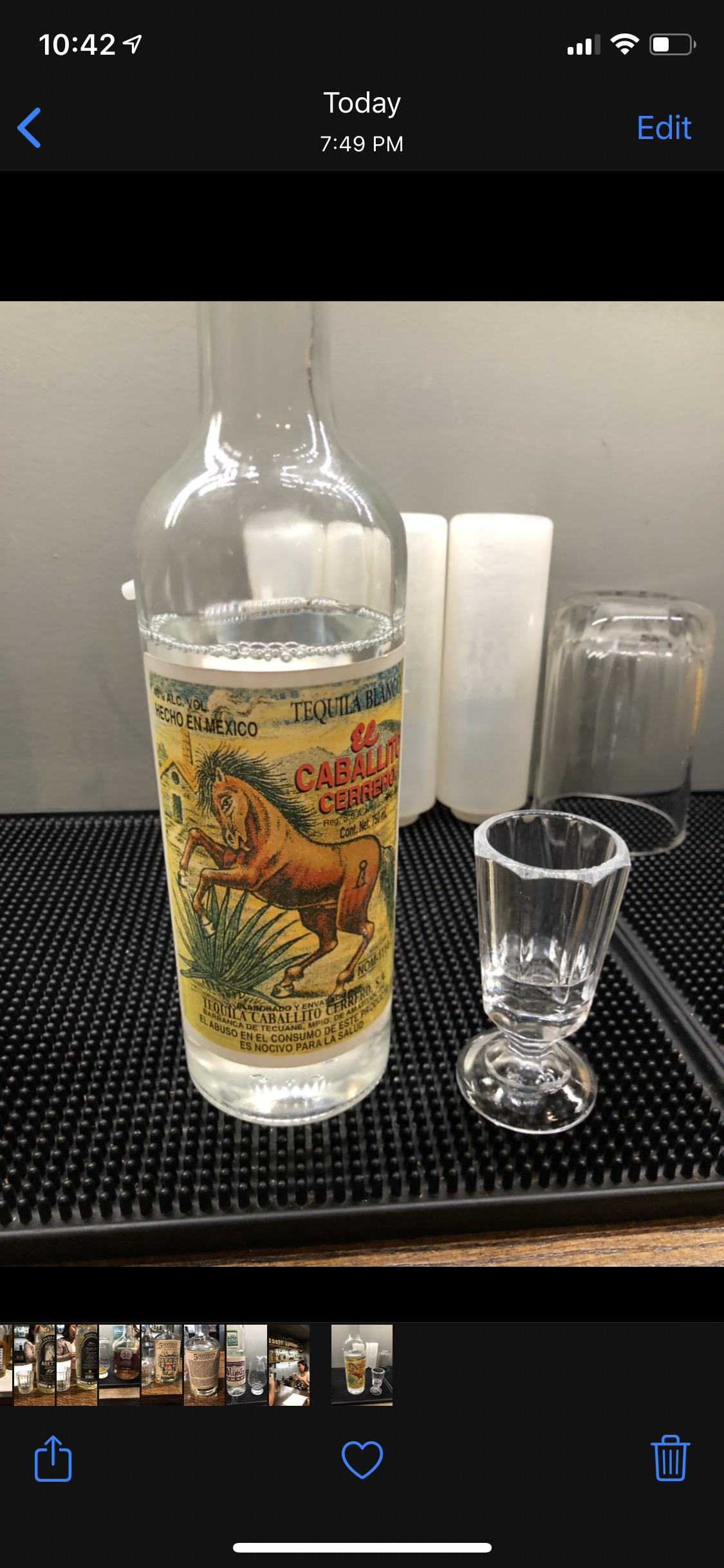 El Caballito Cerrero 46 Tequila Blanco