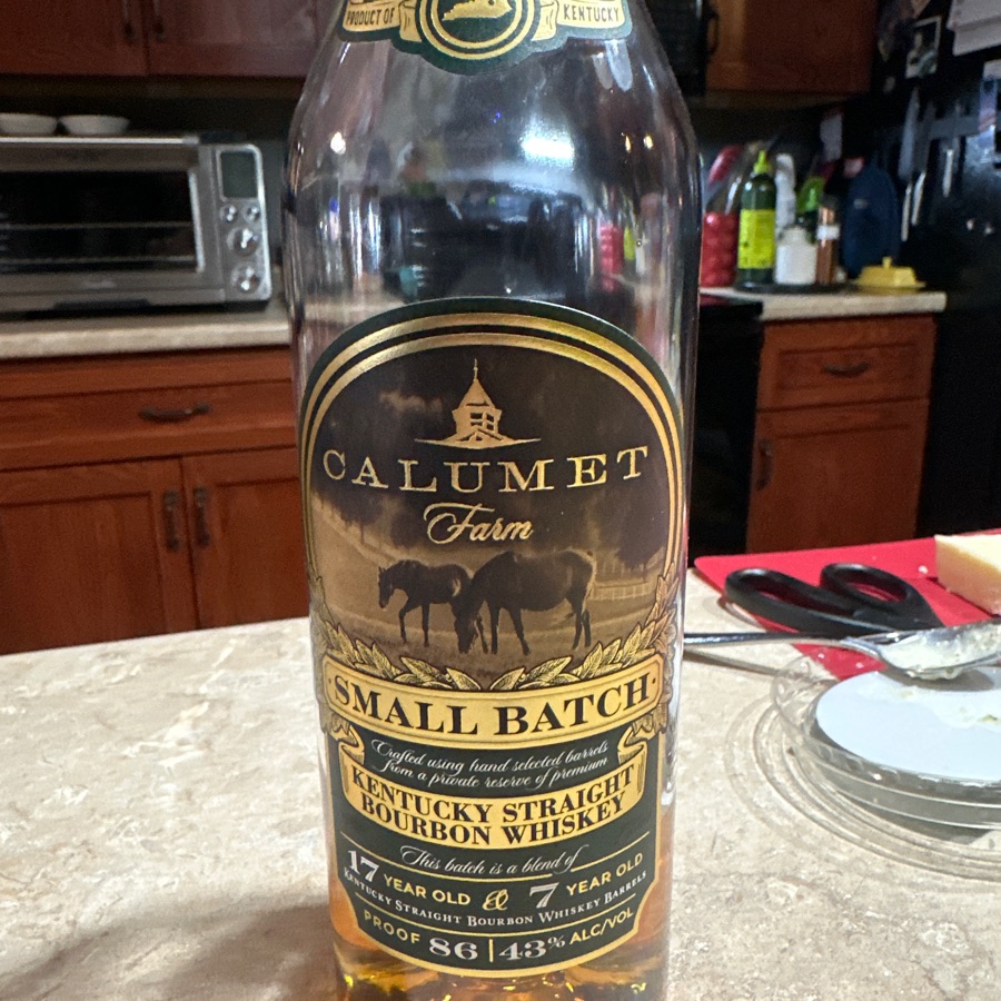 Calumet Farm Kentucky Straight Bourbon Whiskey (17 year and 7 year)