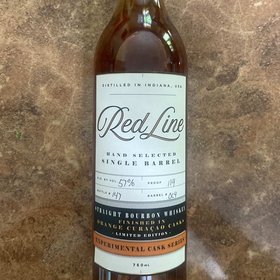 Red Line Experimental Cask Series Finished in Orange Curacao Casks