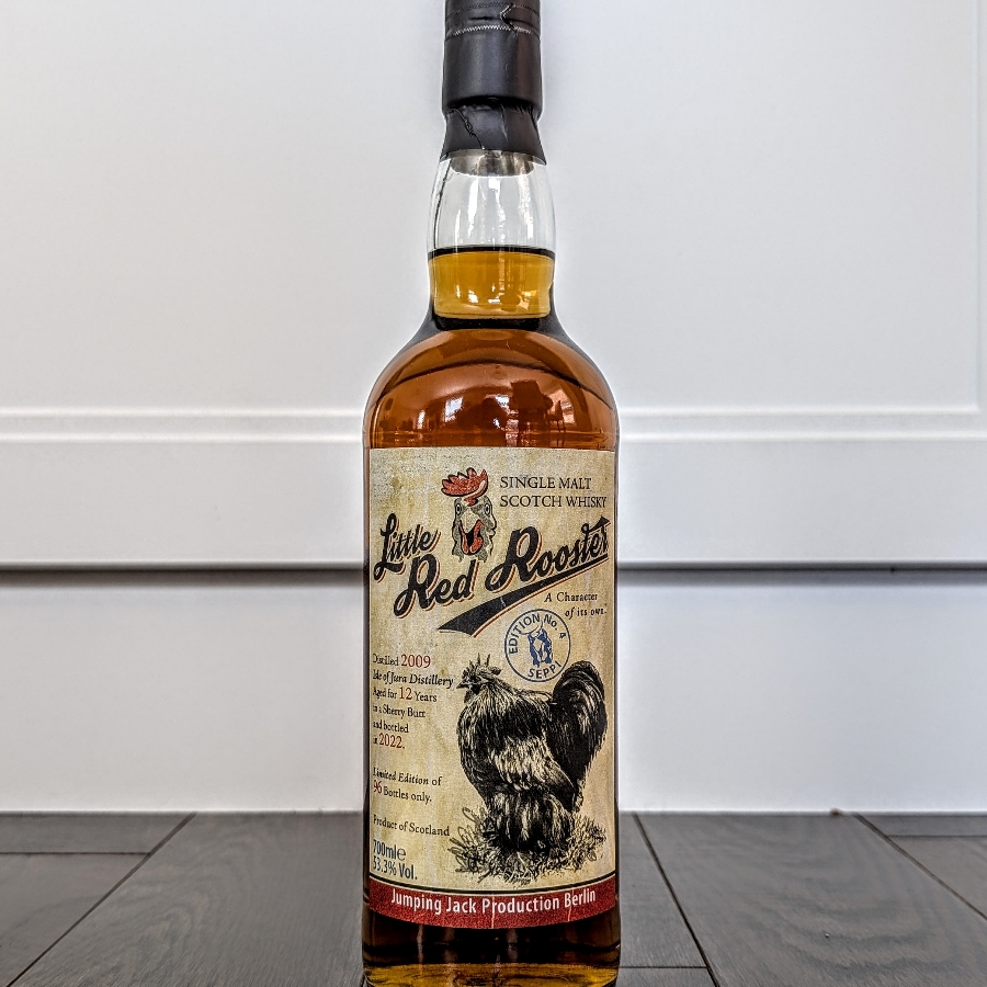 Little Red Rooster Isle of Jura 2009 12 Year Single Malt Scotch Whisky