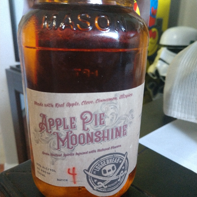 Loggerhead Distillery Apple Pie Moonshine