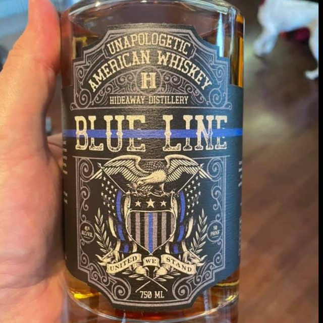 Unapologetic Blue Line Whiskey
