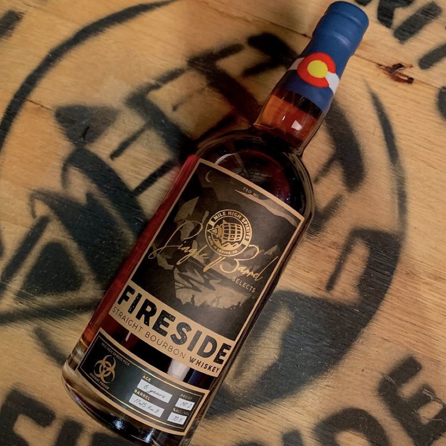 Mile High Spirits Fireside Single Barrel Bourbon