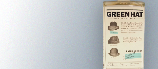Green Hat "Ginavit" Fall/Winter Gin