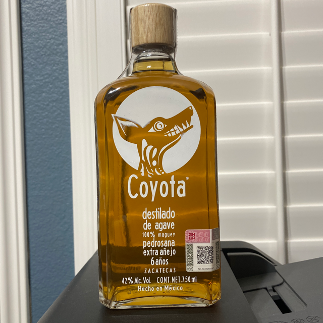 Coyota Destilado De Agave Pedrosana Extra Añejo