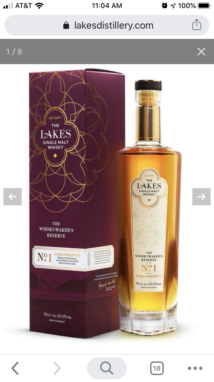 The Lakes The Whiskymaker's Reserve No.1