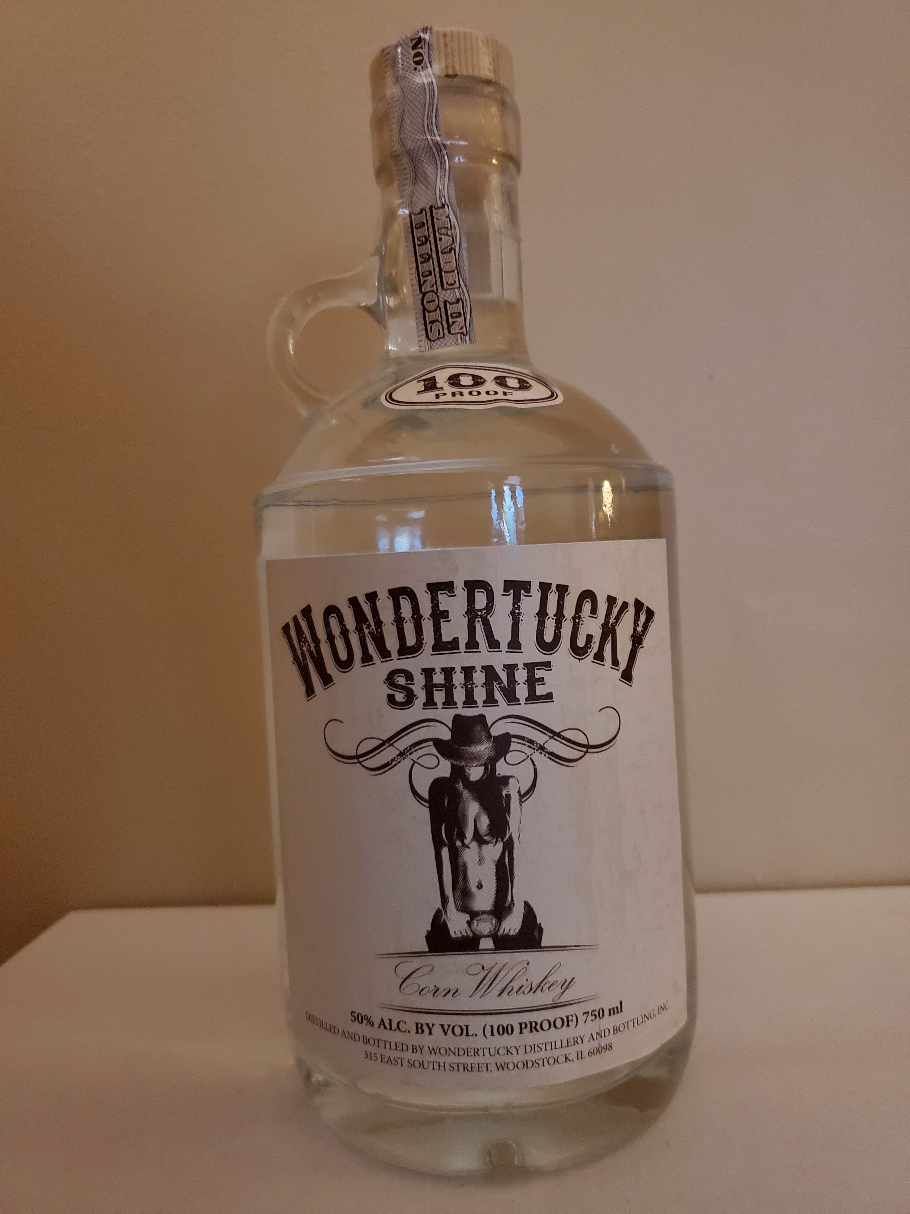 Wondertucky Shine Corn Whiskey