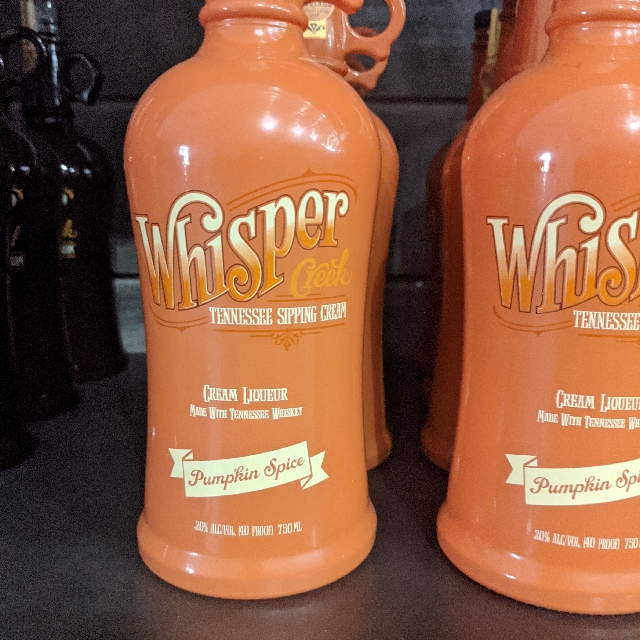 Whispers Tennessee Sipping Cream Pumpkin Spice