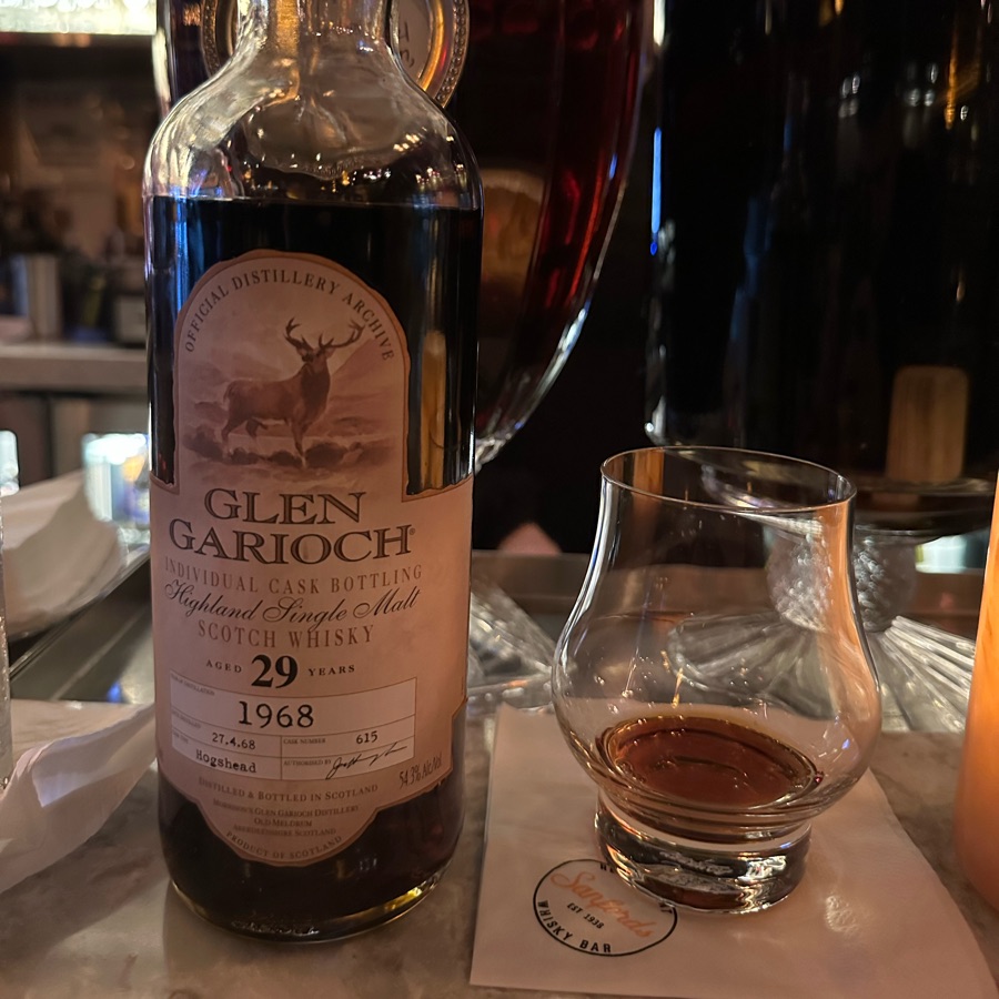 1968 Glen Garioch 29 Year Cask 615