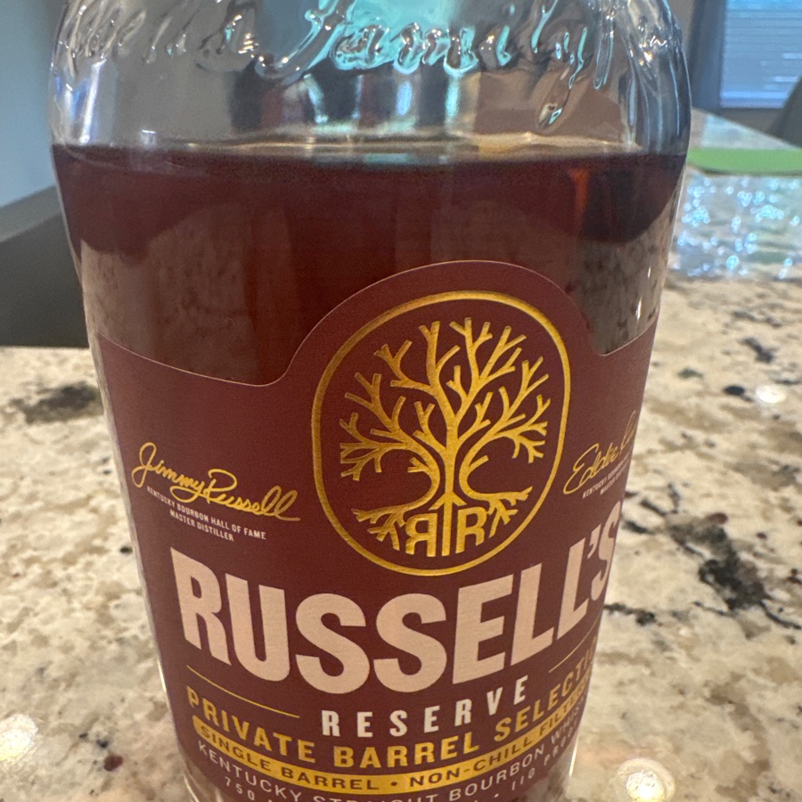 Russell's Reserve Private Barrel Selection "Strong Finish"
