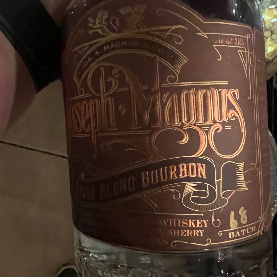 Joseph Magnus Cigar Blend Batch 68