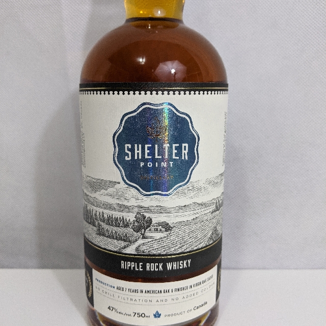 Shelter Point Ripple Rock Whisky