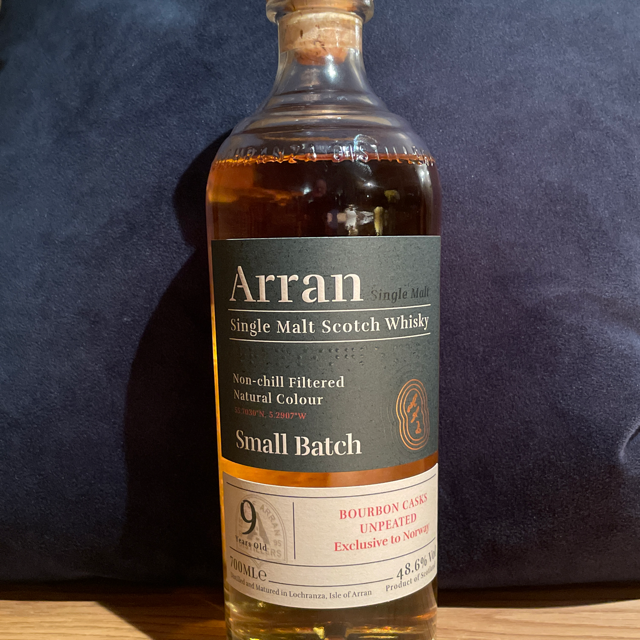 Arran 9 Small Batch Exclusive to Norway