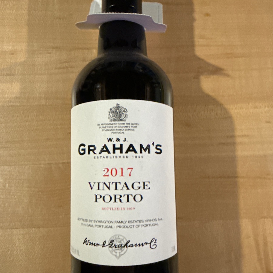 Graham's 2017 Vintage Porto