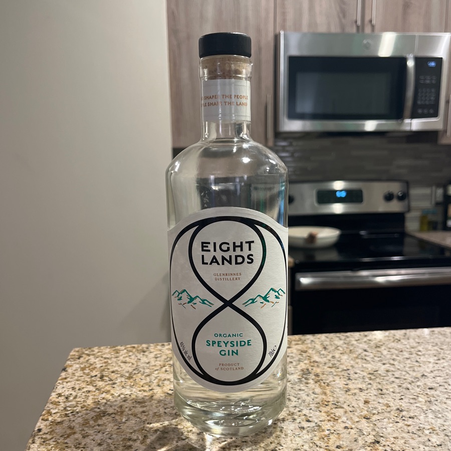 Eight Lands Organic Speyside Gin