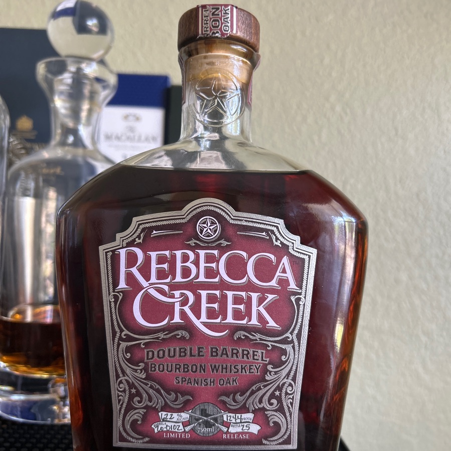 Rebecca Creek Double Barrel Bourbon