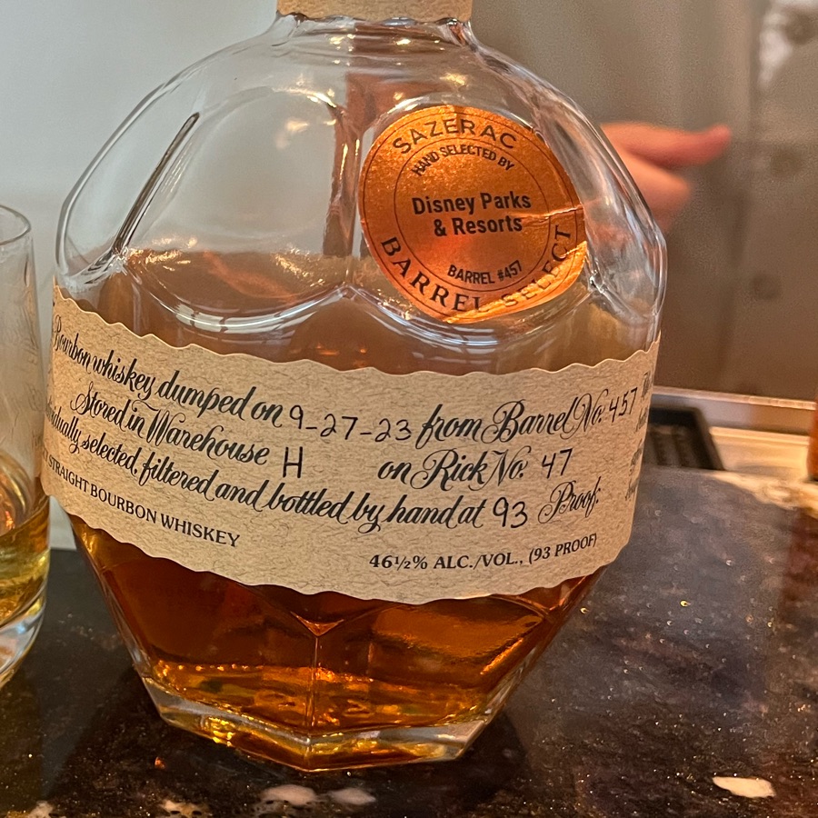 Blanton's Disney Parks & Resort Barrel Select
