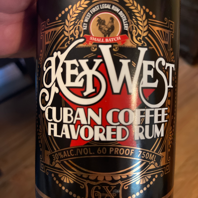 Key West Cuban Coffee Flavored Rum