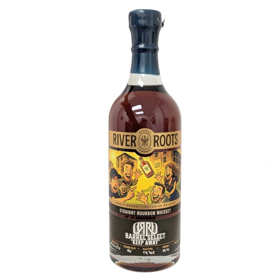 River Roots Barrel Co. Barrel Select, "Keep Away" KY Straight Bourbon, Aged 18 Years