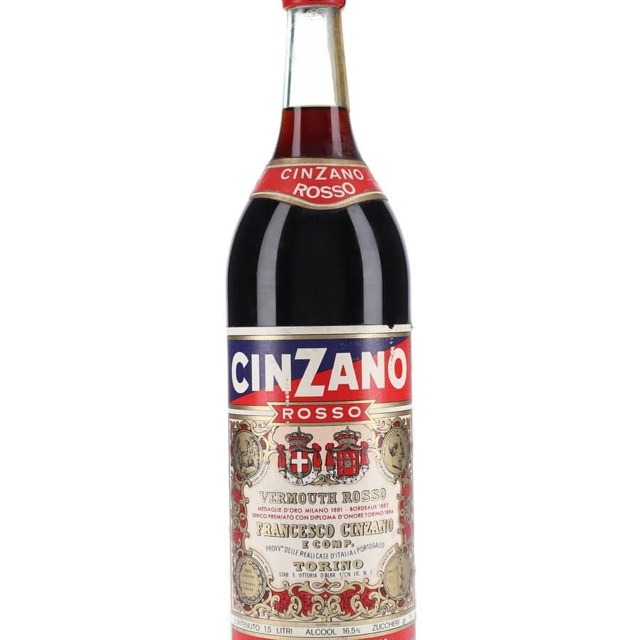 Cinzano Rosso Vermouth 1970s