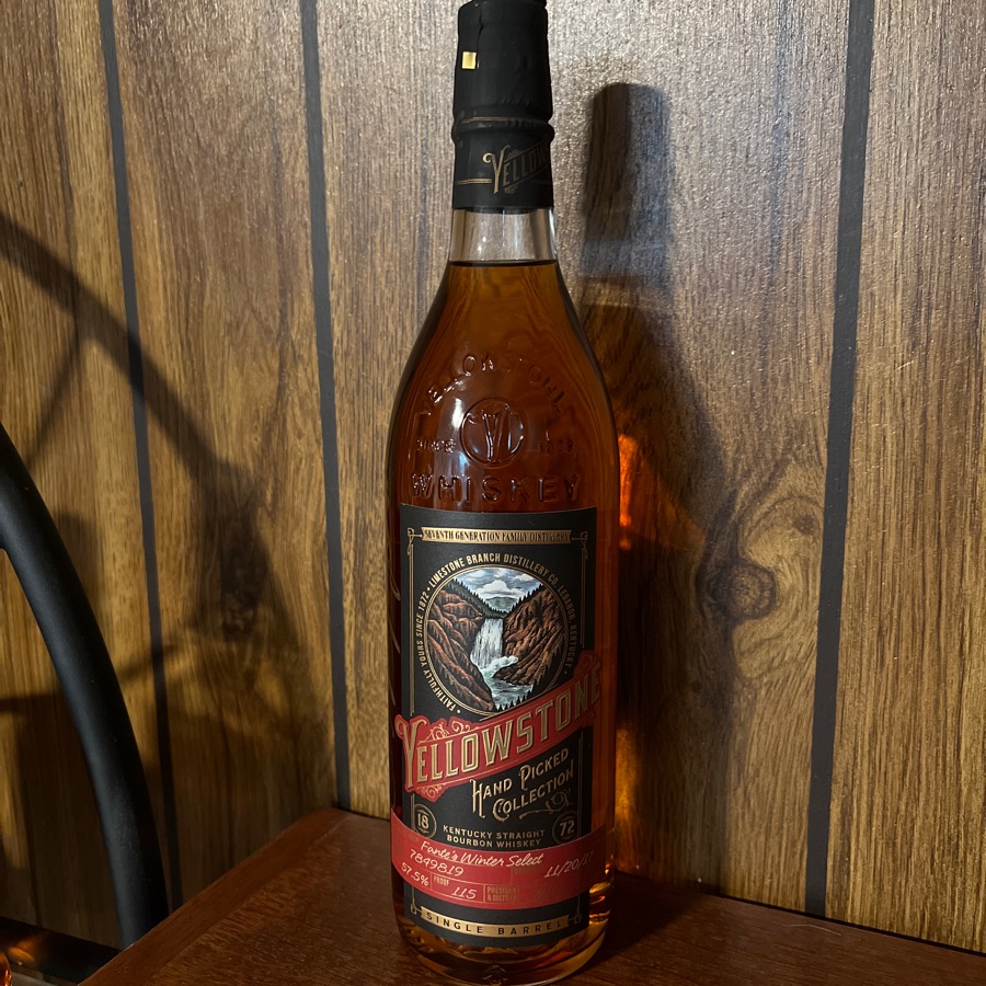 Yellowstone Hand Picked Collection Single Barrel (Fante's Winter Select)