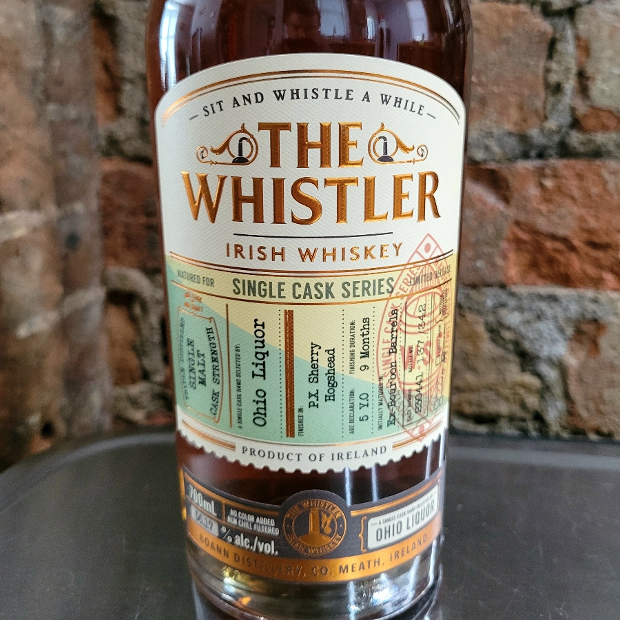 The Whistler Single Cask Series - P.X. I Love You
