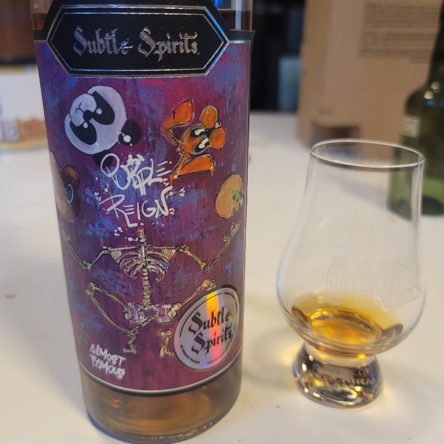 Subtle Spirits Bourbon Purple Reign Vol 3