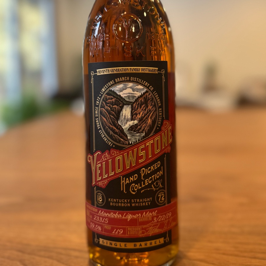 Yellowstone Hand Picked Collection (Manitoba Liquor Mart)