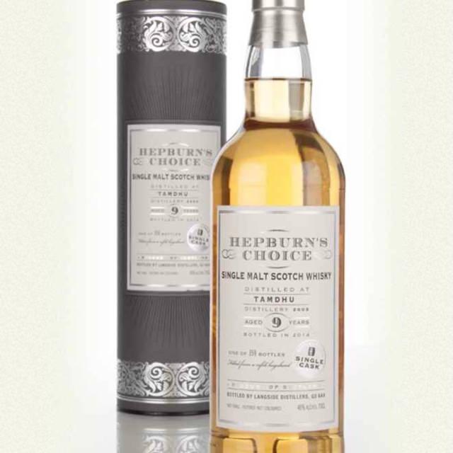 Tamdhu 9 Year Old 2005 - Hepburn's Choice (Langside)