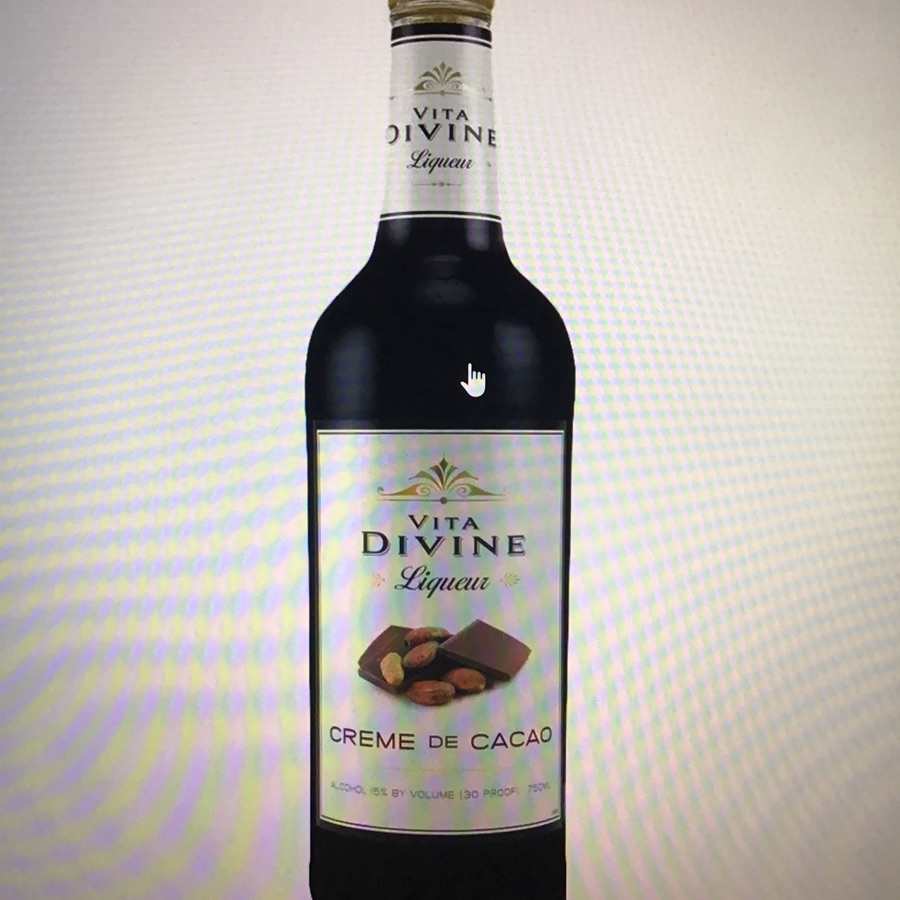Vita Divine Liqueur Creme De Cacao Dark