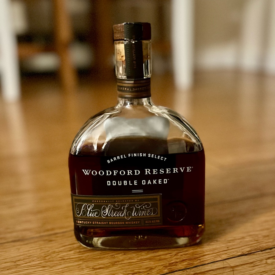 Woodford Reserve Double Oaked (Blue Streak Wines)