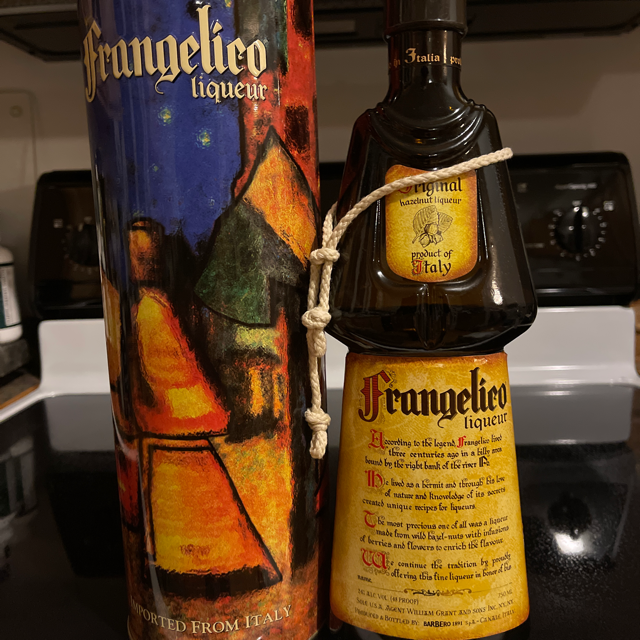 Frangelico liqueur ( 24.0% )