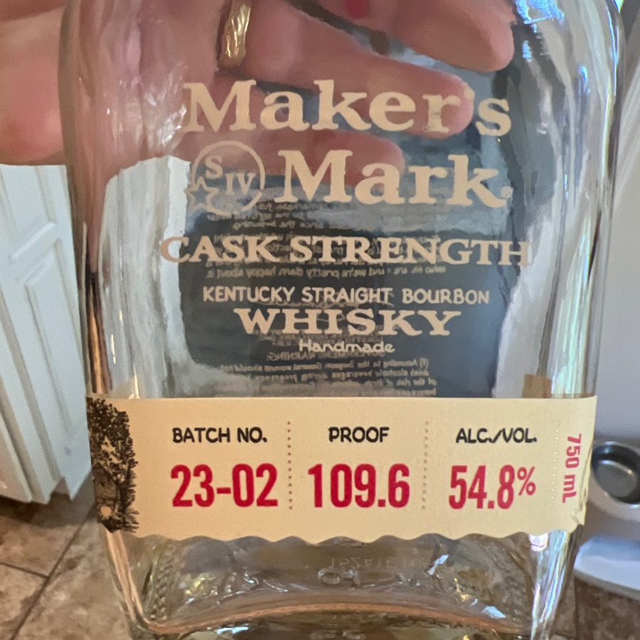 Makers Mark Cask Strength 23-02 109.6 Proof