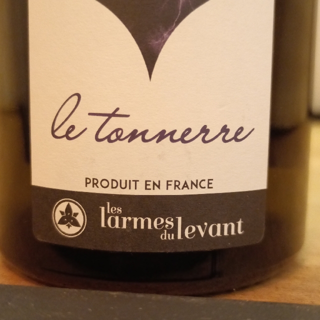 Les Larmes du Levant Le Tonnerre Saké