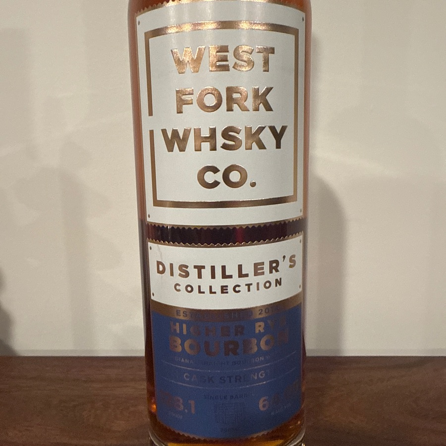 West Fork Whisky Co. Distiller's Collection Higher Rye Bourbon - 128.1 Proof