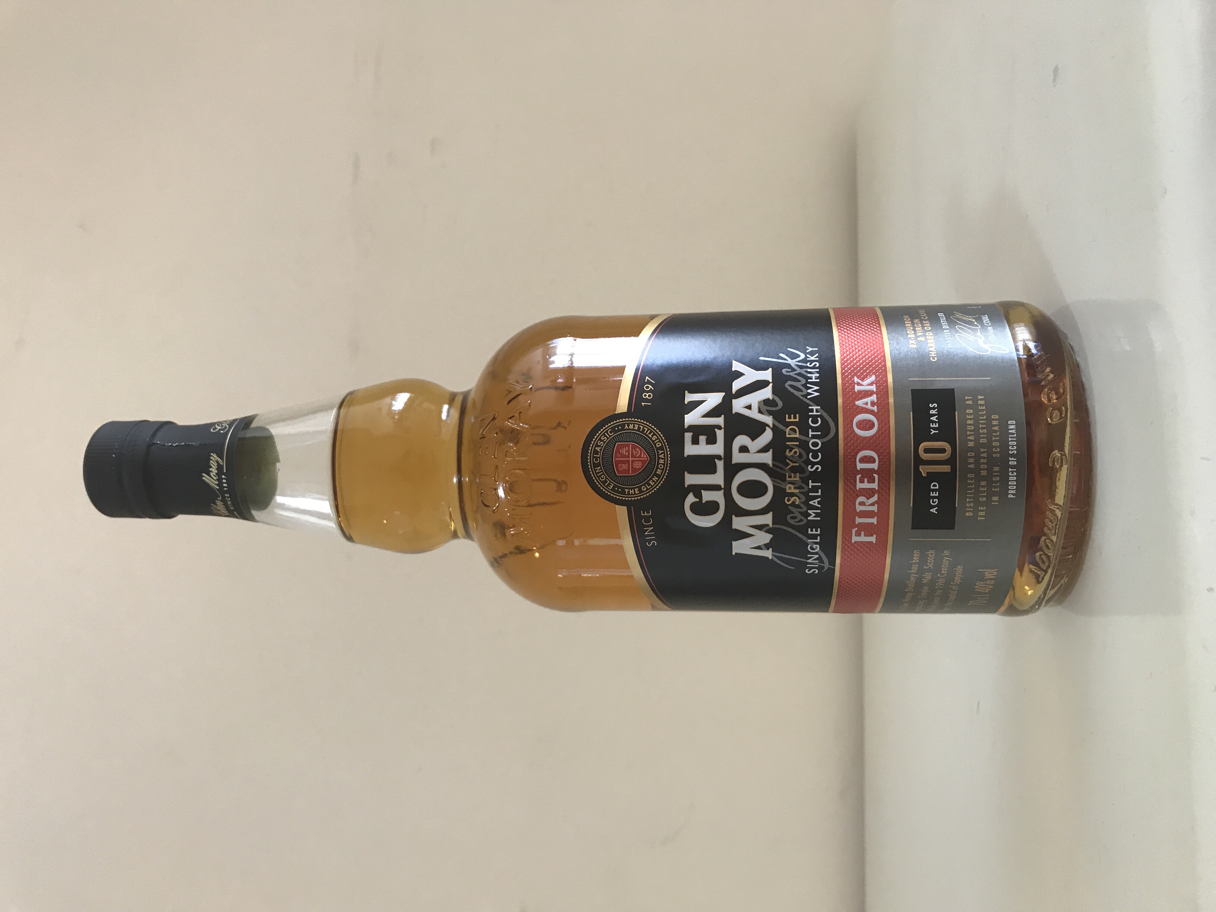 Glen Moray Fired Oak 10 Year