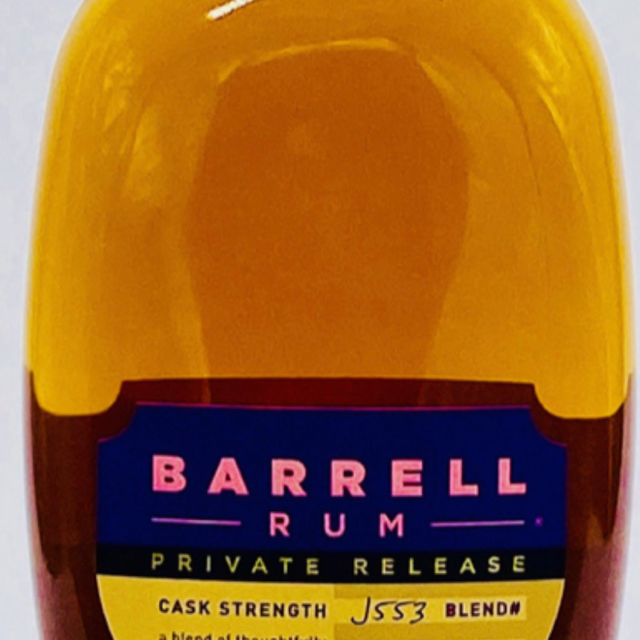 Barrell Rum Private Release Blend J553