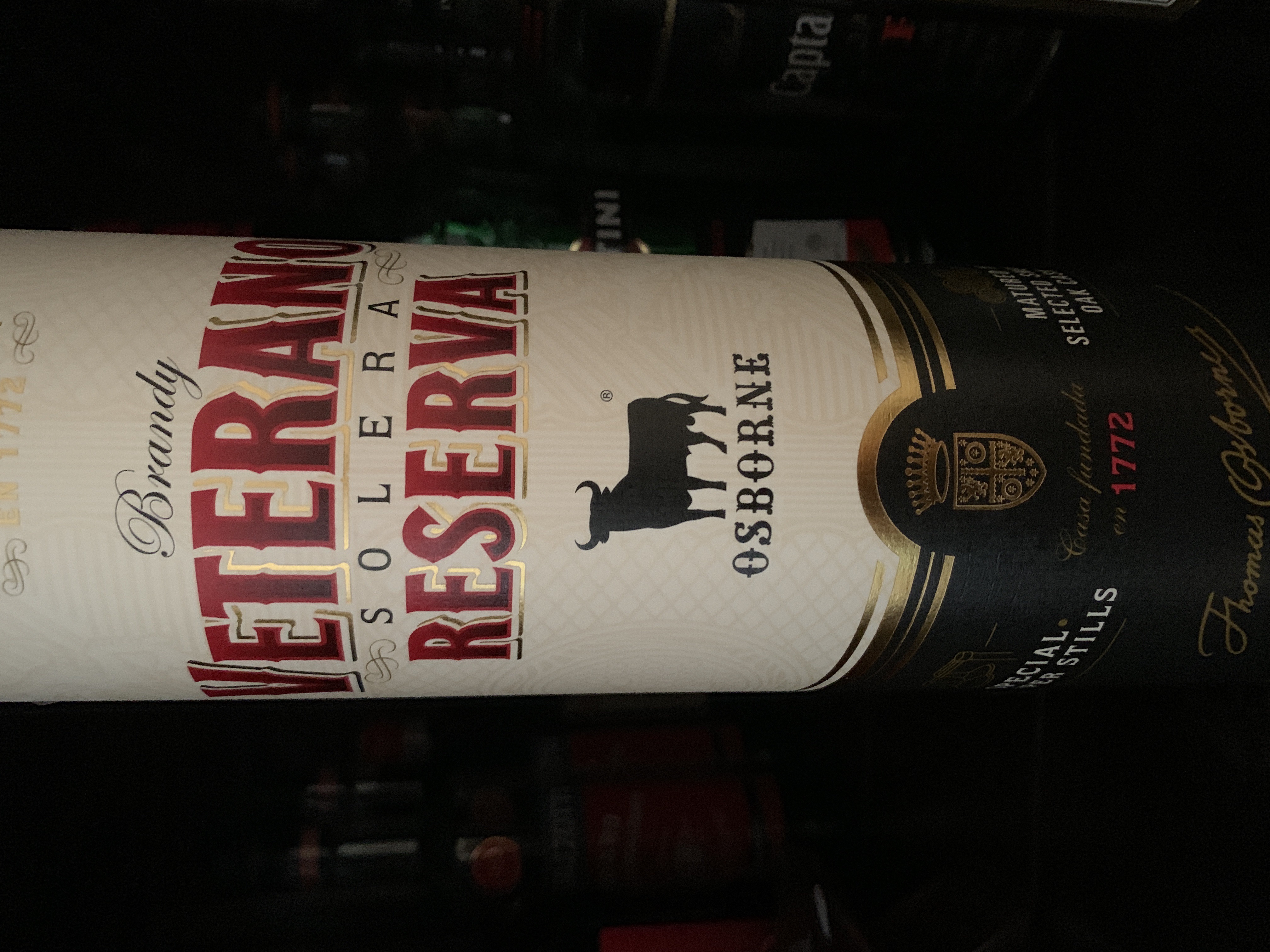 Osborne Brandy Veterano Reserva