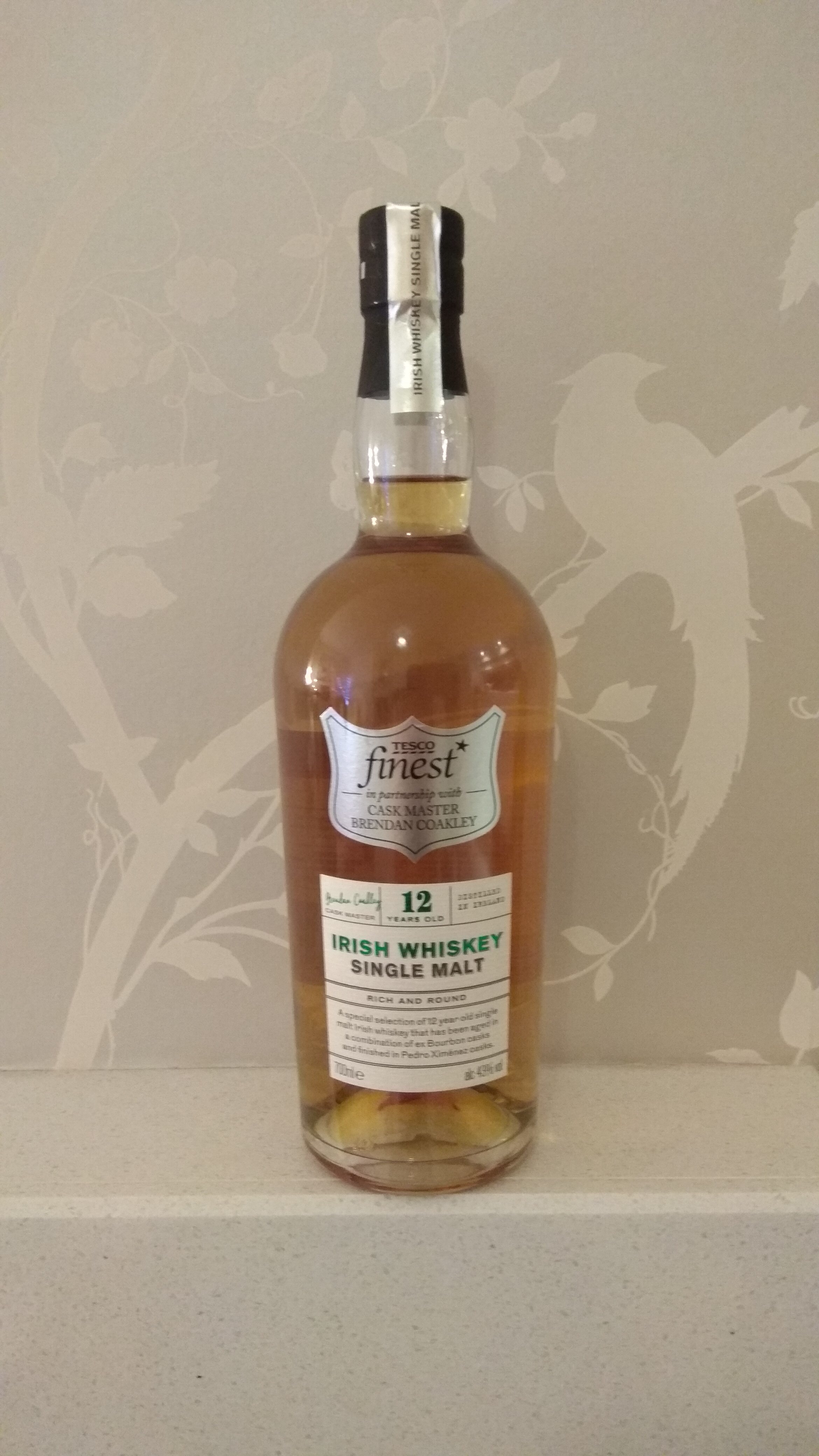 Tesco Finest 12 Year Irish Whiskey