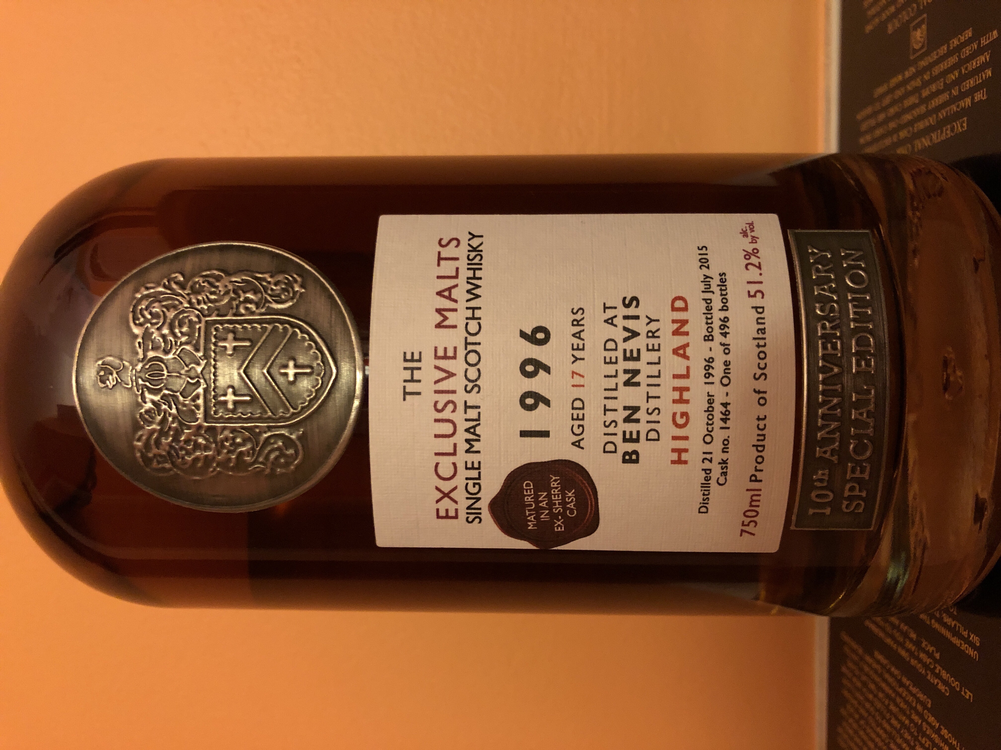 Ben Nevis 1996 17 Year (The Exclusive Malts)