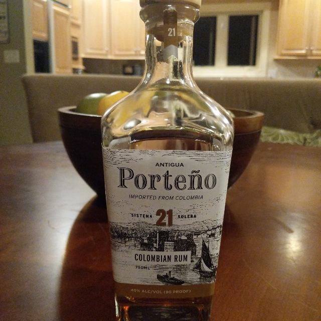 Antigua Porteño 21 Colombian Rum