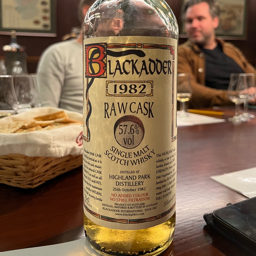 Blackadder Raw Cask 1982