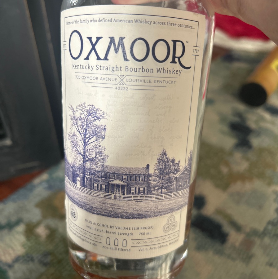 Oxmoor Kentucky Straight Bourbon Whiskey
