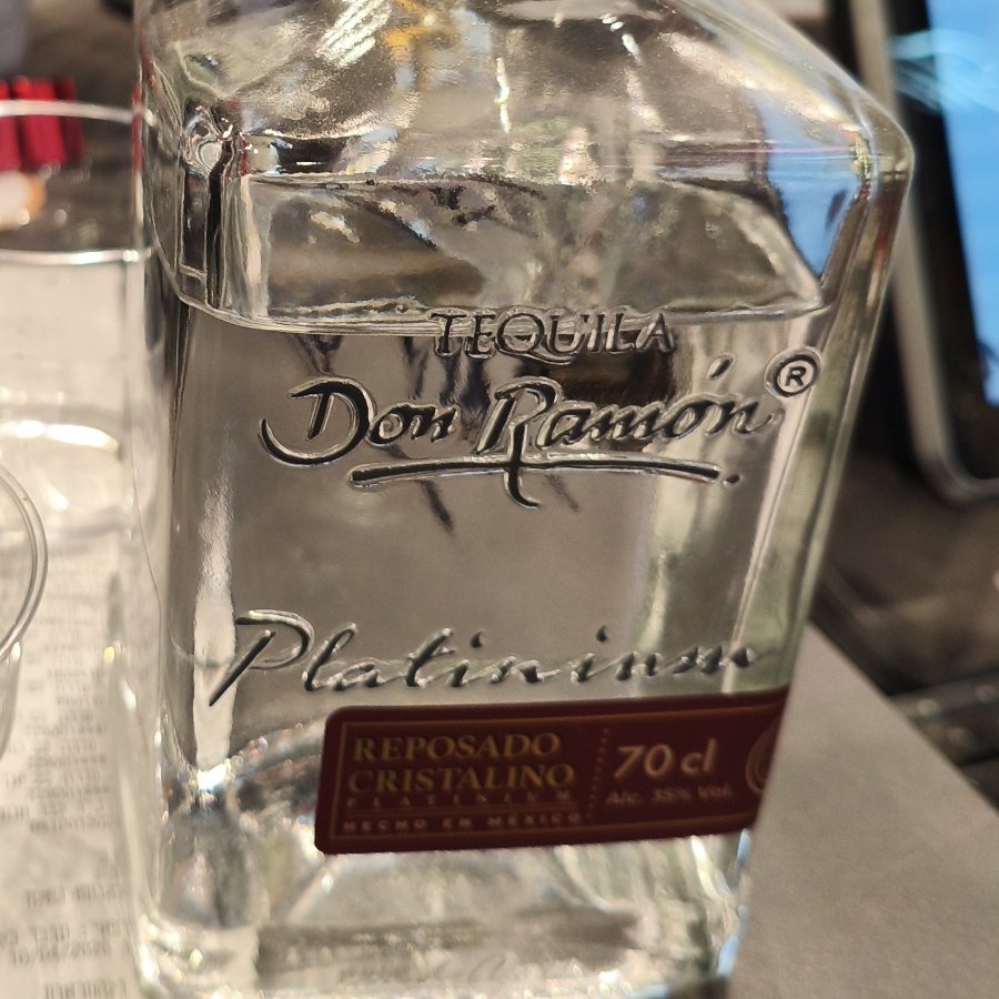 Tequila Don Ramón - Platinium Repusado Cristalino
