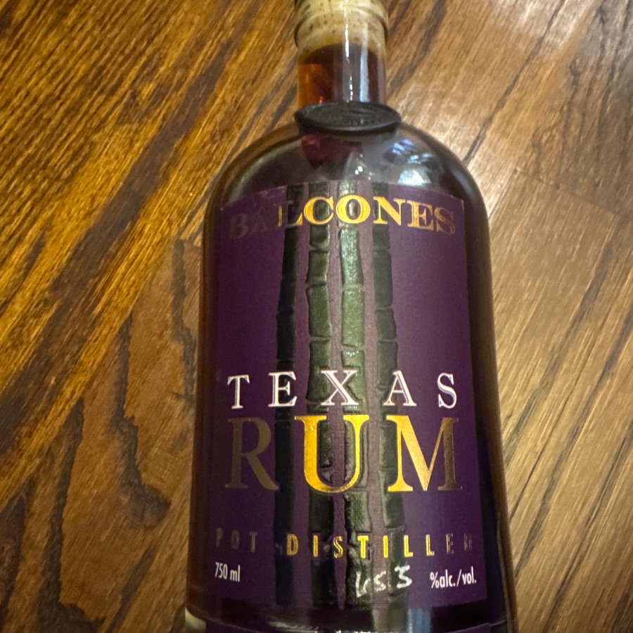 Balconss Texas Rum Xth Anniversary Release